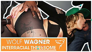 Threesome tear up session for slutty Eva Adams! wolfwagner.com
