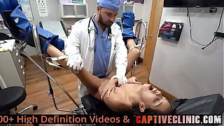 Doctor Tampa Takes Aria Nicole's Virginity While She Gets Girly-girl Conversion Therapy From Nurses Channy Crossfire & Genesis! Full Movie At CaptiveClinicCom!
